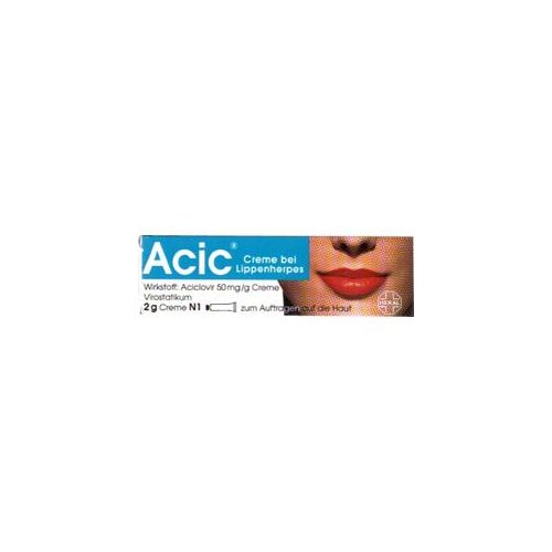 Acic Creme bei Lippenherpes 2 g