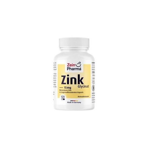 Zink Chelat 15 mg in magensaftresist.veg.Kaps. 120 St