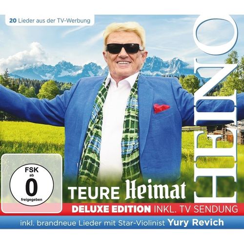 Heino - Teure Heimat - Deluxe Edition inkl. TV Sendung CD & DVD - Heino. (CD mit DVD)