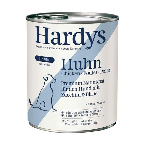 Hardys SENSITIV Huhn mit Zucchini & Birne 6x800g