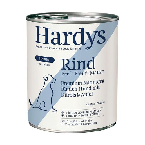 Hardys SENSITIV Rind mit Kürbis & Apfel 6x800g