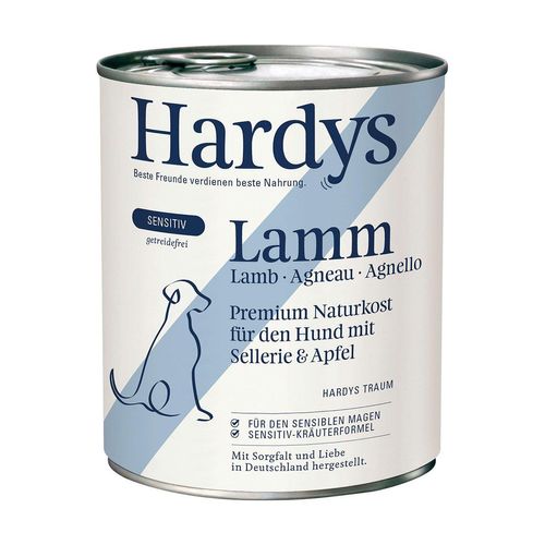 Hardys SENSITIV Lamm mit Sellerie & Apfel 12x800g