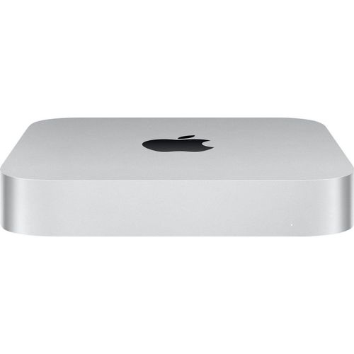 Apple Mac mini Mac Mini (Apple Apple M2 M2 CHIP, 10-Core, 16 GB RAM, 256 GB SSD, Luftkühlung), silberfarben