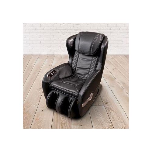 PureHaven Massage-Sessel 118x76x76 cm mit 6 Massagearten Rücken- Fuß- und Gesäßmassage Bluetooth- un