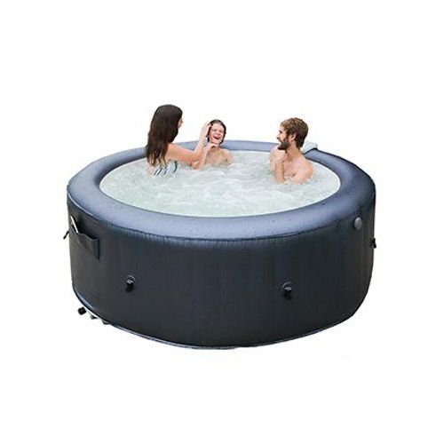 MSpa PureHaven aufblasbarer Whirlpool 204x204x70 cm für 6 Personen selbstreinigend inkl. Filterkatus