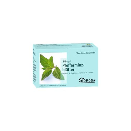 Sidroga Pfefferminzblätter Tee Filterbeutel 20X1.5 g
