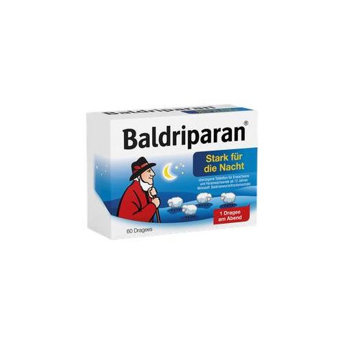 Baldriparan Stark für die Nacht überzogene Tab. 60 St