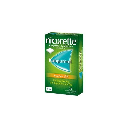 Nicorette Kaugummi 2 mg freshfruit 30 St