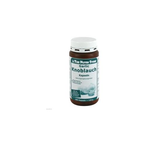 Knoblauch 500 mg geruchsarm Kapseln 180 St
