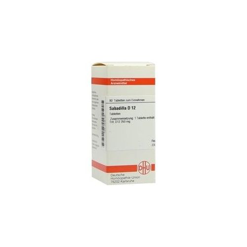 Sabadilla D 12 Tabletten 80 St