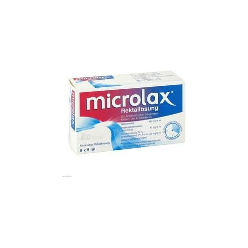 Microlax Rektallösung Klistiere 9X5 ml