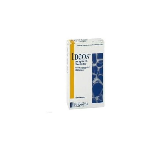 Ideos 500 mg/400 I.e. Kautabletten 30 St