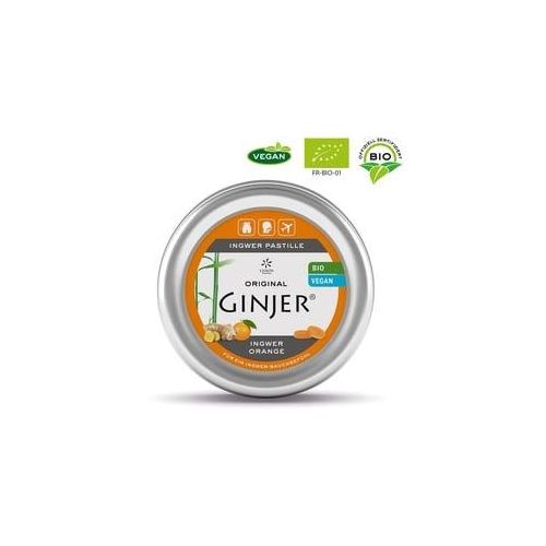 Ingwer Ginjer Pastillen Bio 40 g