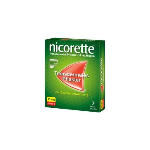 Nicorette TX Pflaster 15 mg 7 St