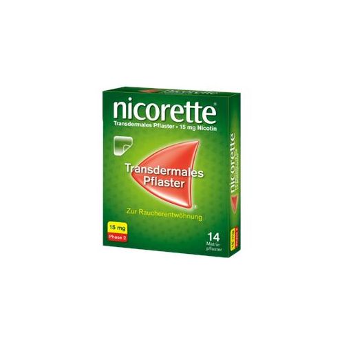 Nicorette TX Pflaster 15 mg 14 St