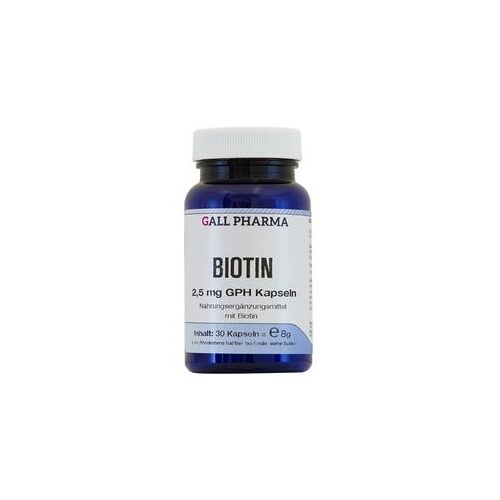 Biotin 2,5 mg GPH Kapseln 30 St