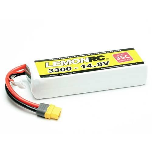 LemonRC Modellbau-Akkupack (LiPo) 14.8 V 3300 mAh Zellen-Zahl: 4 35 C Softcase XT60