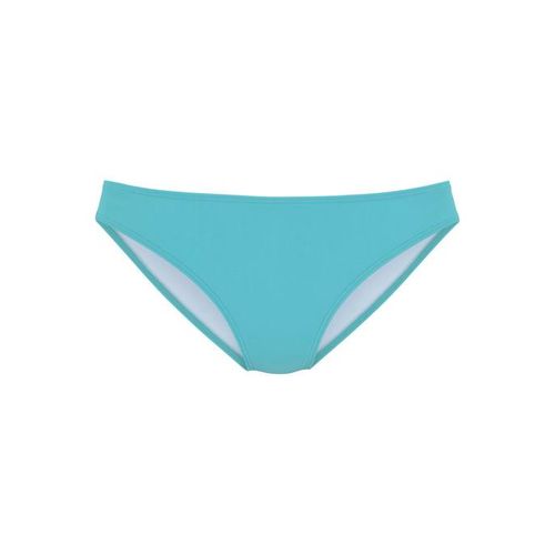 LASCANA ACTIVE Bikini-Hose 'Janni' blau Gr. 36. Mit Logodruck. Nachhaltig.