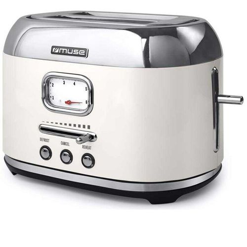 2-schlitz-toaster 1000 w weiß - Muse - MS-120SC