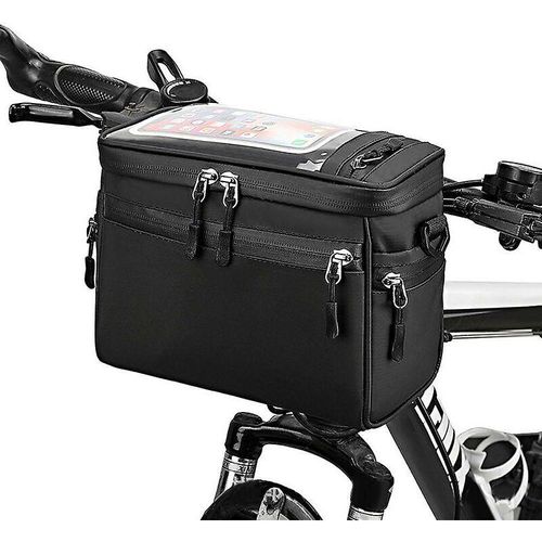 Fahrradlenkertasche Radfahren Fahrrad Vorderrohrtasche Fahrradtasche Umhängetasche Trägertasche