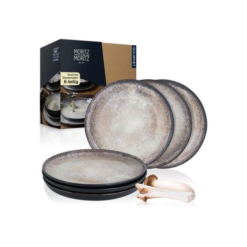 Moritz & Moritz Dessertteller Dessert Teller Set beige