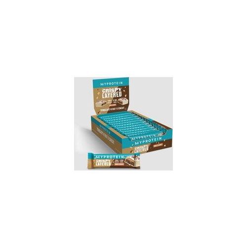 Crispy Layered Proteinriegel - 12 x 58g - Cookies & Cream