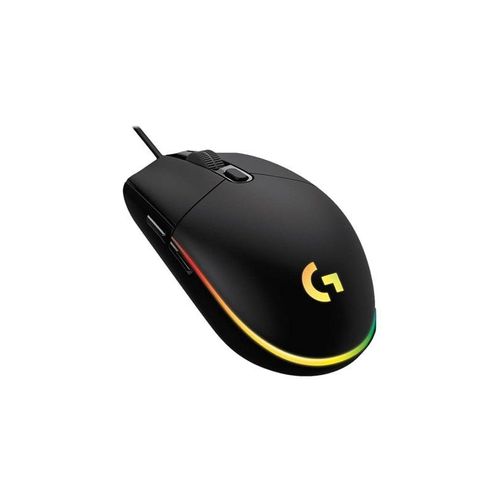 Logitech G102 LIGHTSYNC - Black - Gaming Maus (Schwarz mit RGB)