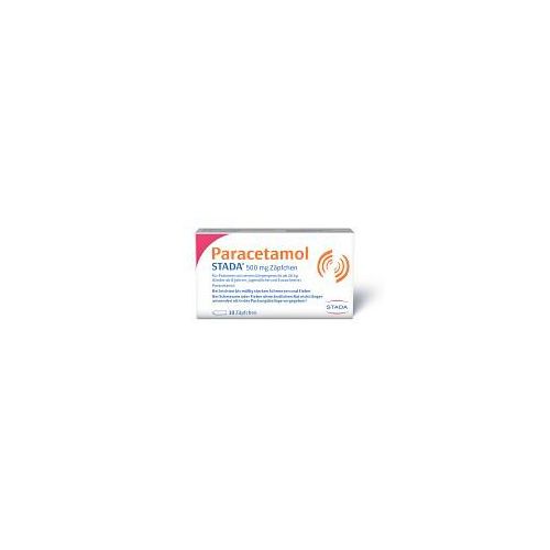 PARACETAMOL STADA 500 mg Zäpfchen 10 St