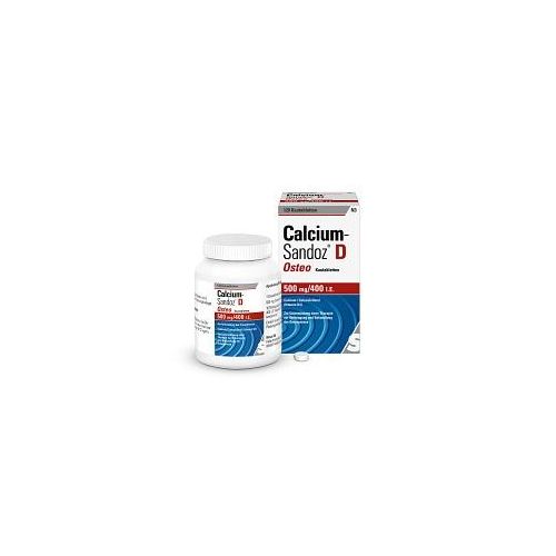 CALCIUM SANDOZ D Osteo 500 mg/400 I.E. Kautabl. 120 St