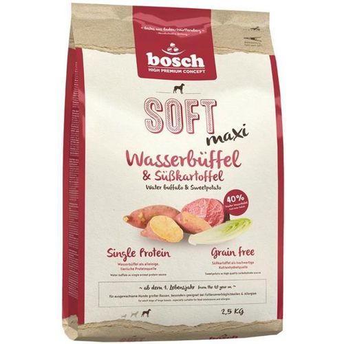 Bosch HPC Soft Maxi Wasserbüffel & Süßkartoffel 2,5 kg getreidefrei