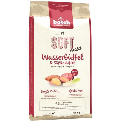 Bosch HPC Soft Maxi Wasserbüffel & Süßkartoffel 12,5 kg getreidefrei