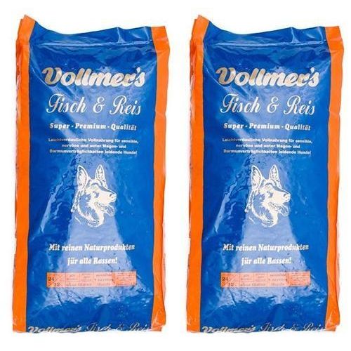 Vollmers Fisch & Reis 2 x 15 kg Hundefutter Vollmer's