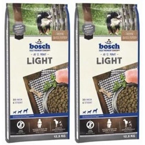 Bosch Light 2 x 12,5 kg Hundefutter