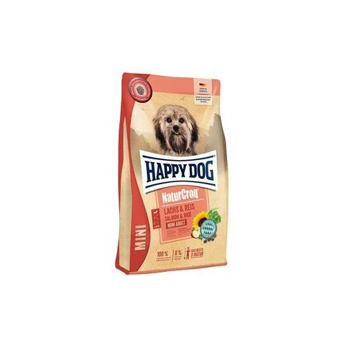 Happy Dog NaturCroq Mini Lachs & Reis 4kg Hundefutter gut für Haut & Fell