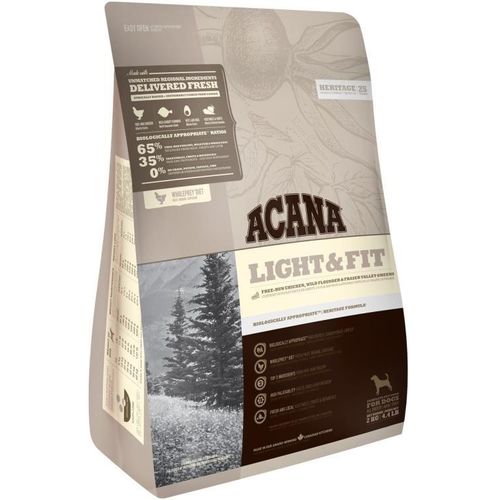 Acana Heritage Dog Light & Fit 2kg für ausgewachsene Hunde