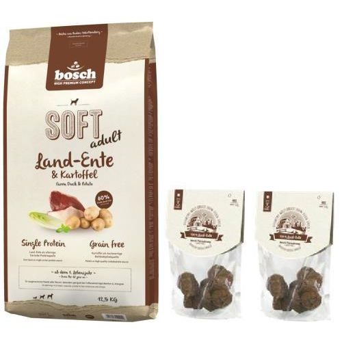 Bosch SOFT Land-Ente & Kartoffel 12,5 kg Hundefutter Trockenfutter
