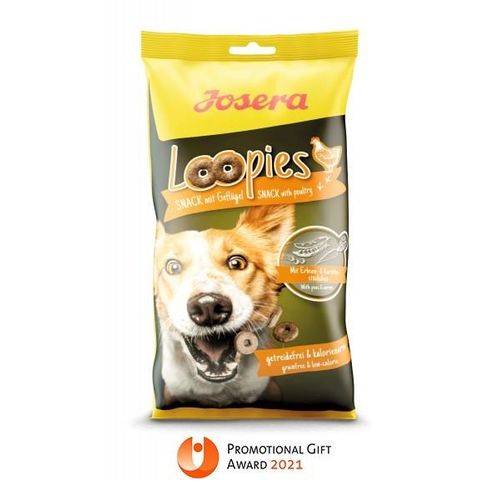 Josera Loopies mit Geflügel Hundesnack 11 x 150 g