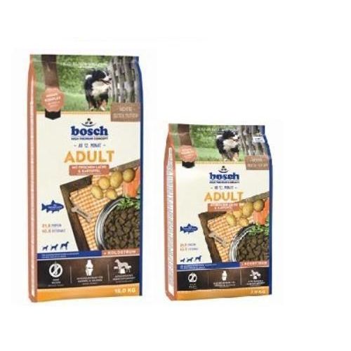 2 x 15 kg Bosch Adult Lachs & Kartoffel für alle ausgewachsenen Hunde