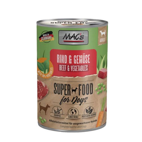 MAC’s Dog Rind und Gemüse 6x400g