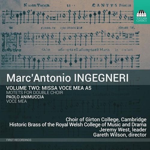Missa Voce Mea A 5,Motets For Double Choir - Choir of Girton College. (CD)