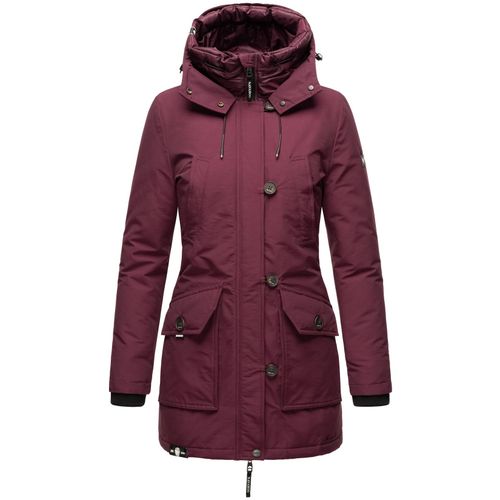 NAVAHOO Damen Winterjacke Warm gefütterter Wasserdichter Wintermantel Freezestoorm