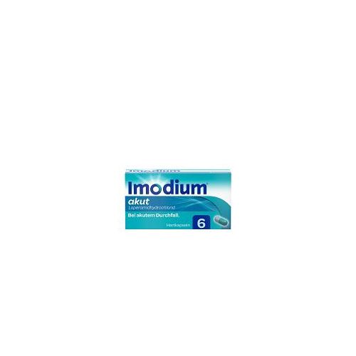 IMODIUM® akut Hartkapseln bei akutem Durchfall 6 St