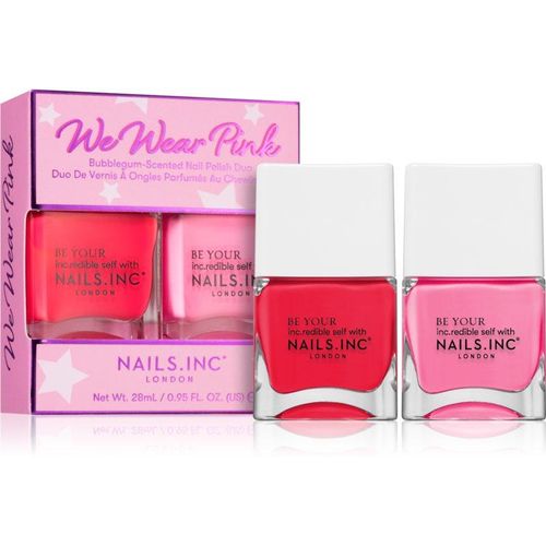 Nails Inc. We Wear Pink handige verpakking (voor Nagels)