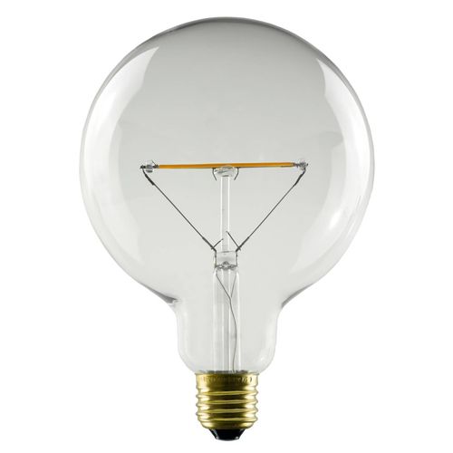 SEGULA LED-Globe E27 5W G150 2.200K dimmbar klar