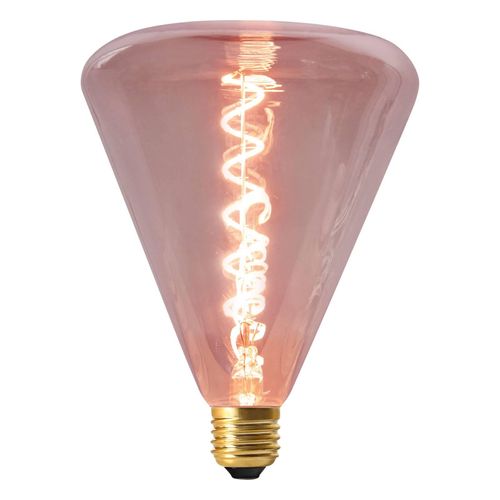 Näve LED-Lampe Dilly E27 4W 2200K dimmbar, rot getönt