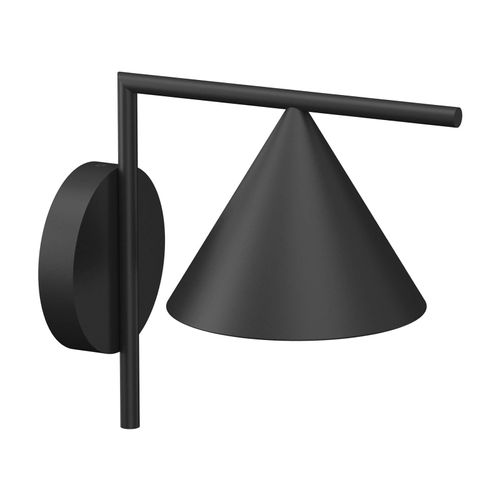 FLOS Captain Flint Außenwandlampe 2.700K schwarz