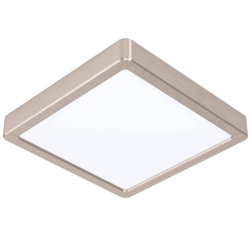 EGLO connect Fueva-Z Deckenlampe 21x21cm nickel