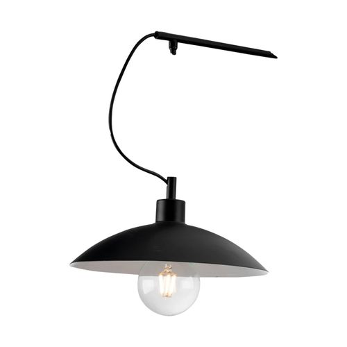 Eco-Light Wandleuchte Eldorado mit Ausleger, schwarz