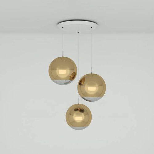 Tom Dixon Mirror Ball 40 cm Round 3fl gold