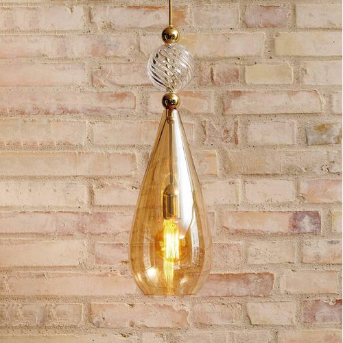 EBB & FLOW Smykke L gold gold-rauch crystal swirl